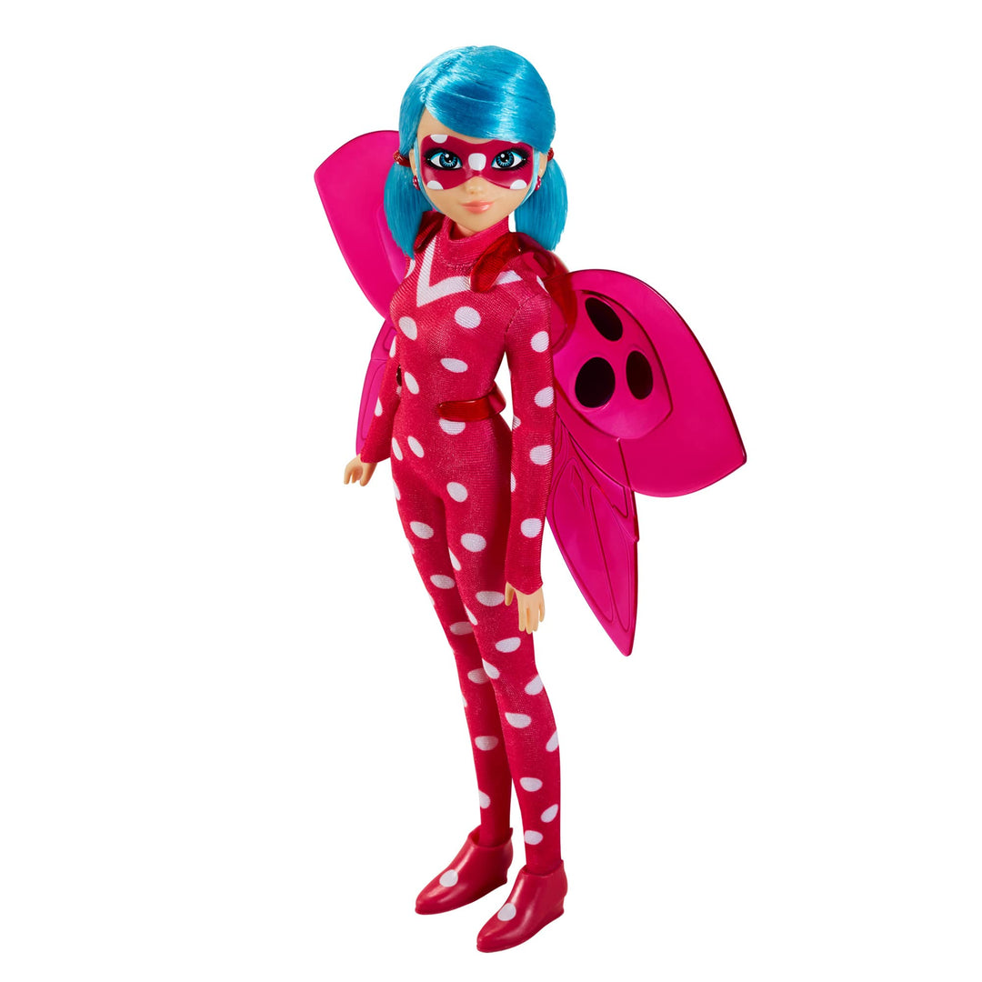 BANDAI - Miraculous Ladybug - Puppe Miraculous - Cosmobug - 26 cm grosse Ankleidepuppe - P50017, Cos