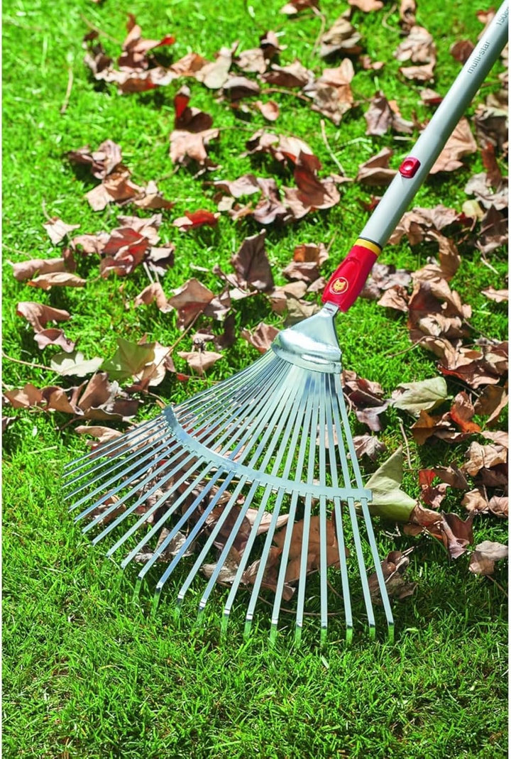 WOLF-Garten - Fächerbesen multi-star® UE-M NEU2018, Rot, 50x50x5 cm; 71AAA032650 50 cm Single, 50 cm