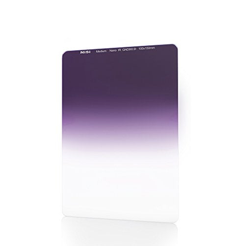 NiSi Verlaufsfilter 100x150mm GND4 0.6 Medium (2-Blenden) Nanobeschichtet und IR-Neutral mit mittler