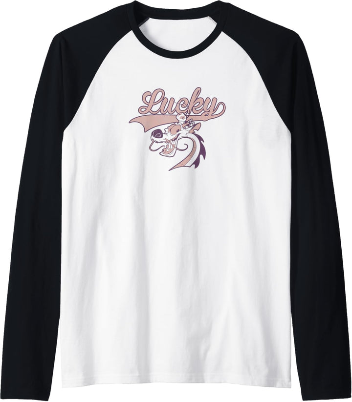 Disney Mulan Mushu And Cri-Kee Lucky Portrait Raglan