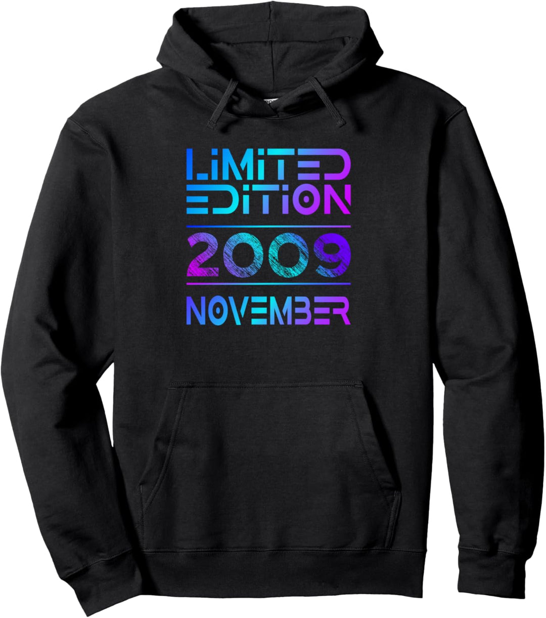 November 2009 Junge Mädchen 15. Geburtstag Limited Edition Pullover Hoodie