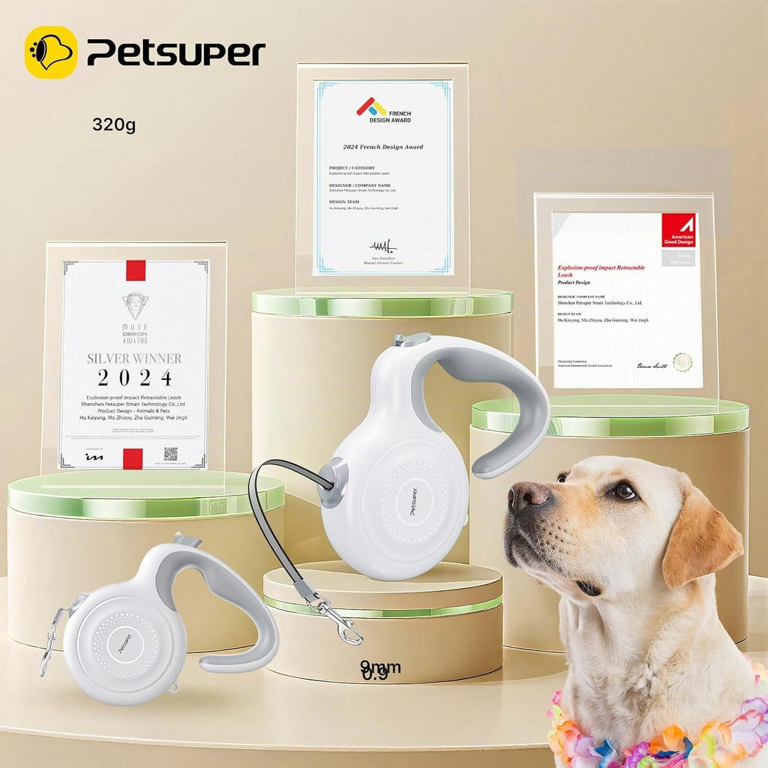 Hundeleine 5m,Rollleine Active Brake Schwere Leine für Mittlere und grosse Hunde Geeignet für Hunde