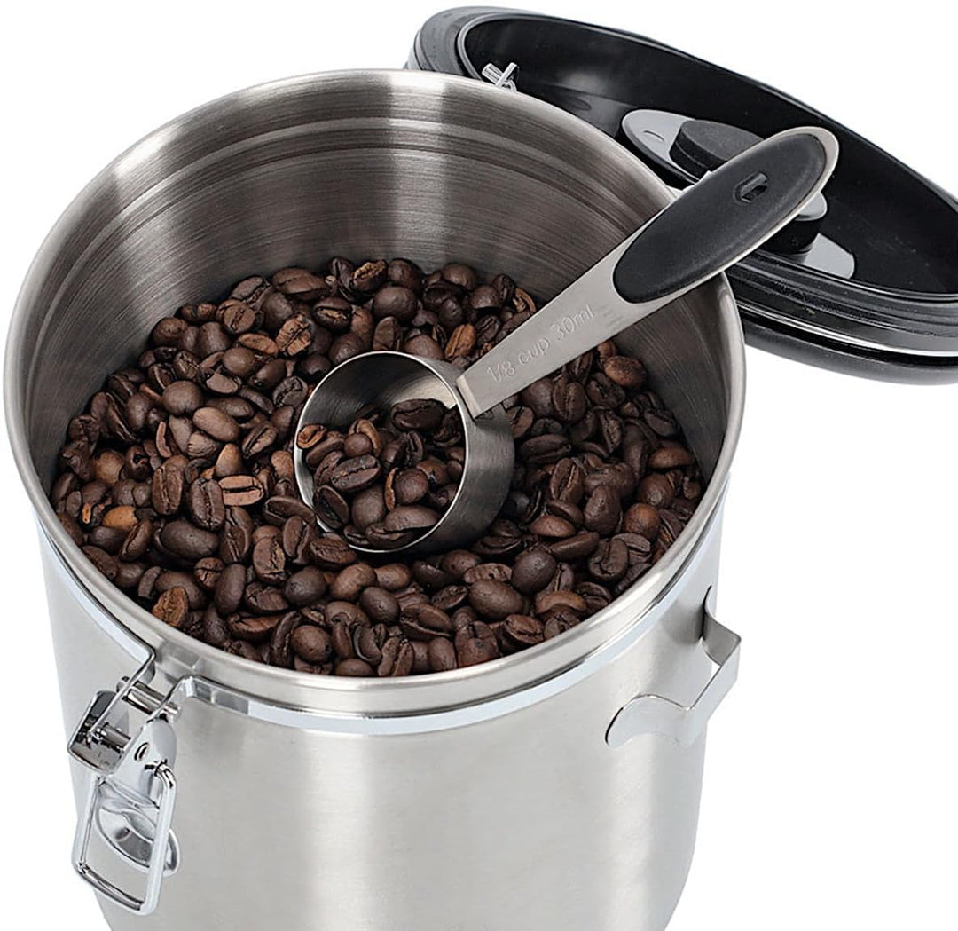 Zeller, 27368, Kaffeedose m. Löffel, 2700ml, Edelstahl/Kunststoff