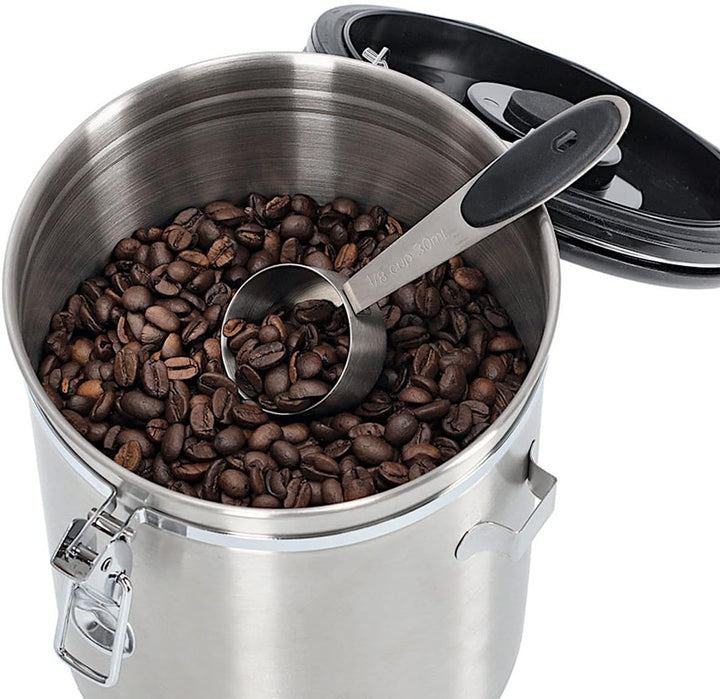 Zeller, 27368, Kaffeedose m. Löffel, 2700ml, Edelstahl/Kunststoff