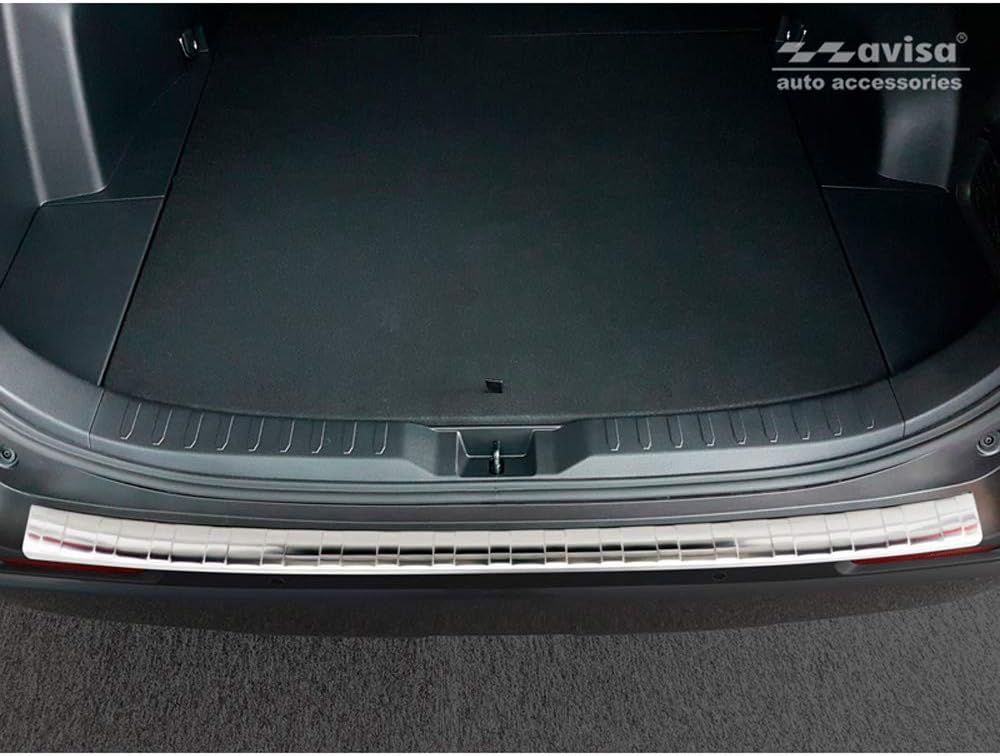 Avisa Edelstahl Heckstossstangenschutz kompatibel mit Toyota RAV4 (5th Gen) 2018- & Suzuki Across 20