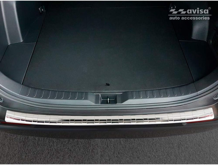 Avisa Edelstahl Heckstossstangenschutz kompatibel mit Toyota RAV4 (5th Gen) 2018- & Suzuki Across 20