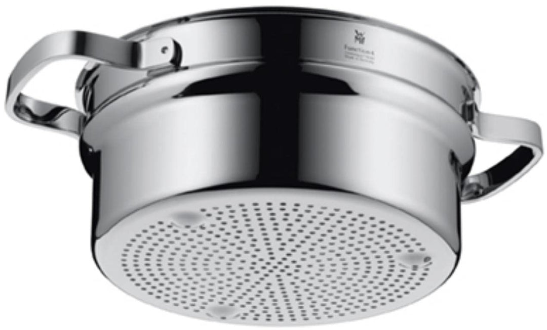WMF Function 4 Gemüse-/ Kartoffeldämpfer 20 cm, Dampfgarer Einsatz für Topf, Cromargan Edelstahl, sp
