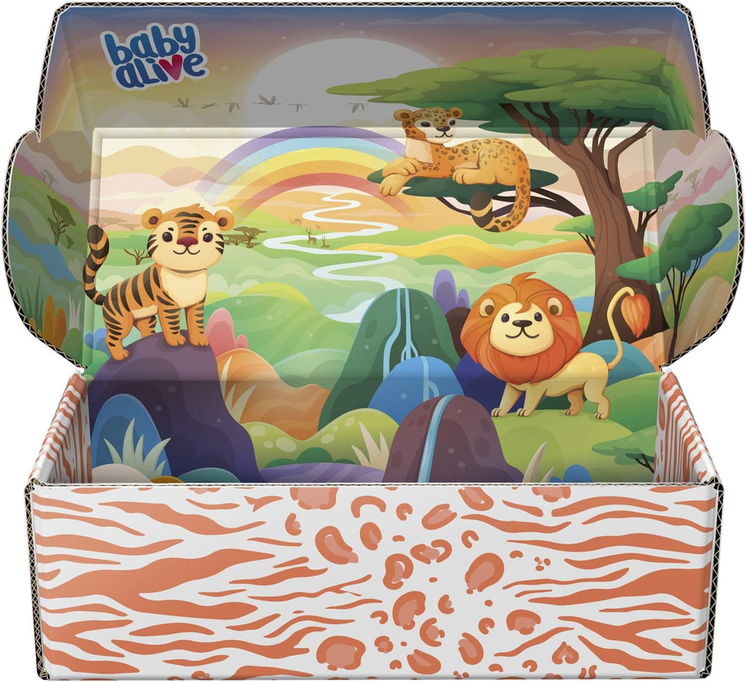 Baby Alive F1231FF2 BA Rainbow Wildcats Leopard