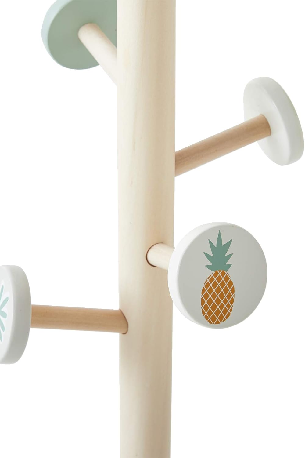 Vertbaudet Kinderzimmer Garderobenständer „Pandafreunde“ mint/natur ONE SIZE