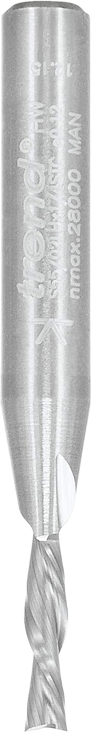 Trend Hartmetall 3,2mm Abwärts-Spiral-Fräser und Buchsen-Set für Einlagevorlagen, EINLAGE/SET/A