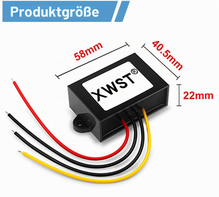 48V 12V Wandler DC Spannungswandler 36V/48V auf 12V 5A 60W Auto Netzteil Wandler Konverter Transform