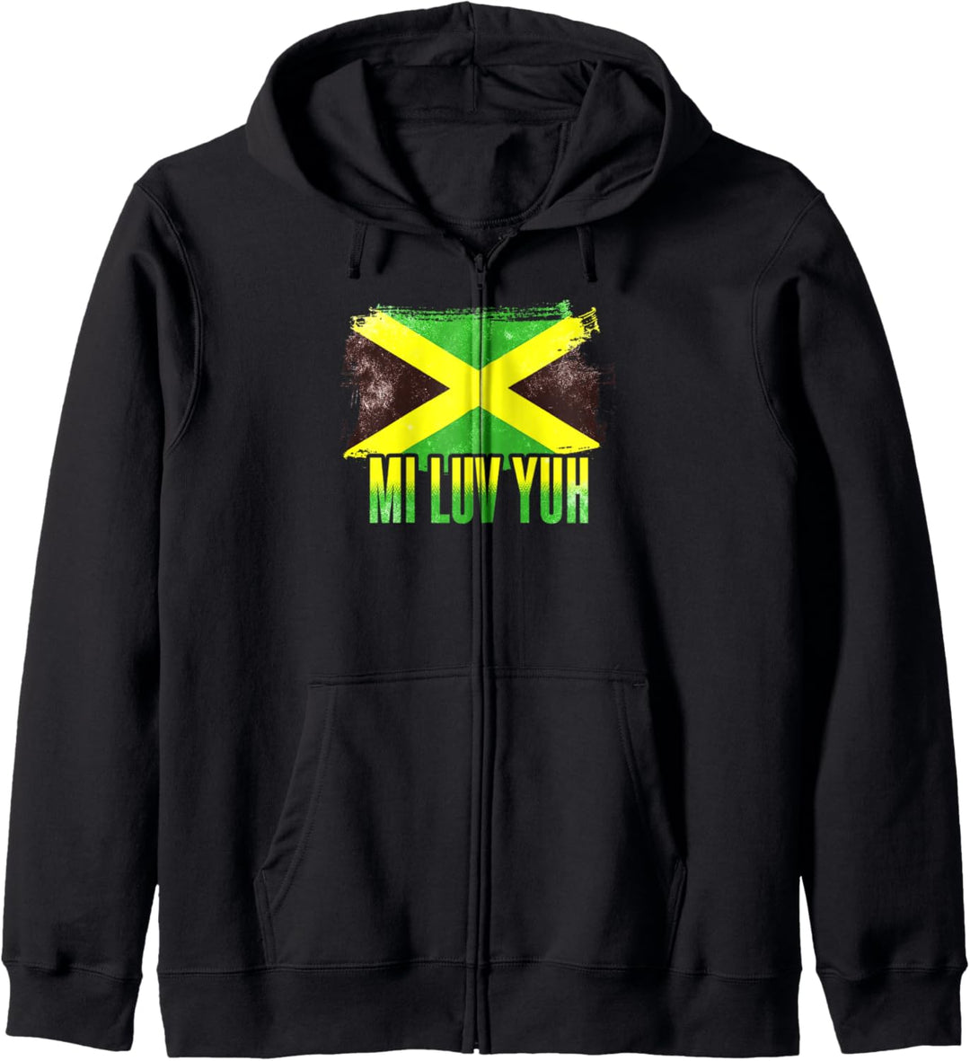 Jamaika Jamaikanische Flagge Karibik Urlaub Reggae Kapuzenjacke
