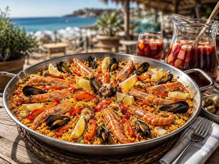 La Ideal 85130 valencianische Paella-Pfanne, Legierter Stahl, Silber