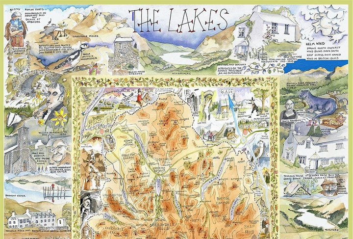 Lake District - Tim Bulmer Puzzle, 1000 Teile
