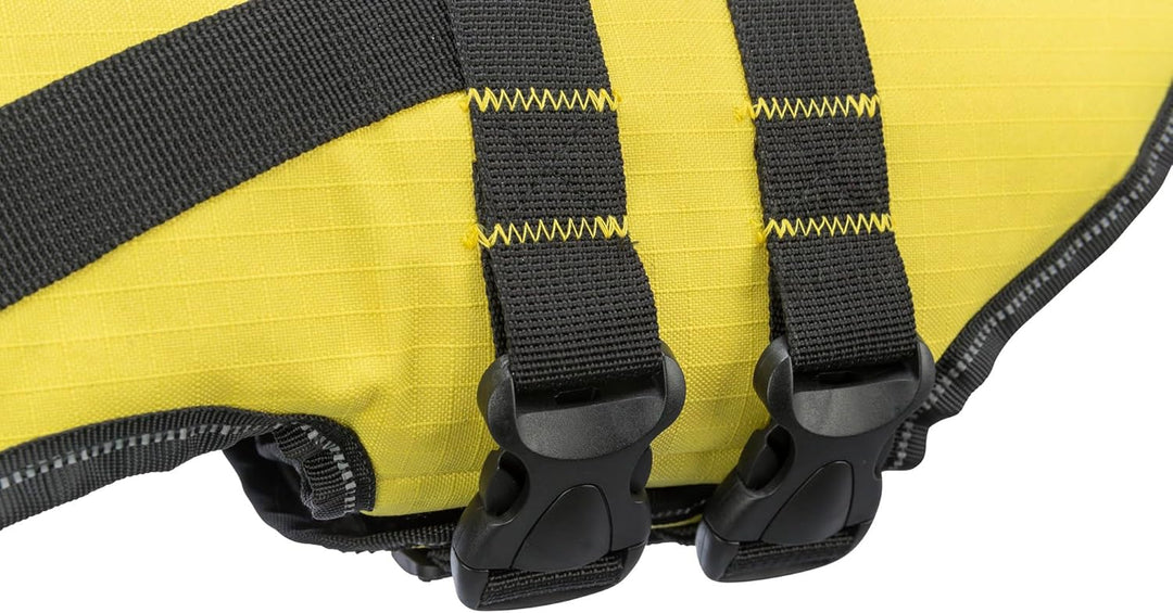 Trixie 30127 Schwimmweste für Hunde, M, schwarz/gelb schwarz/gelb M(1er Pack), schwarz/gelb M(1er Pa