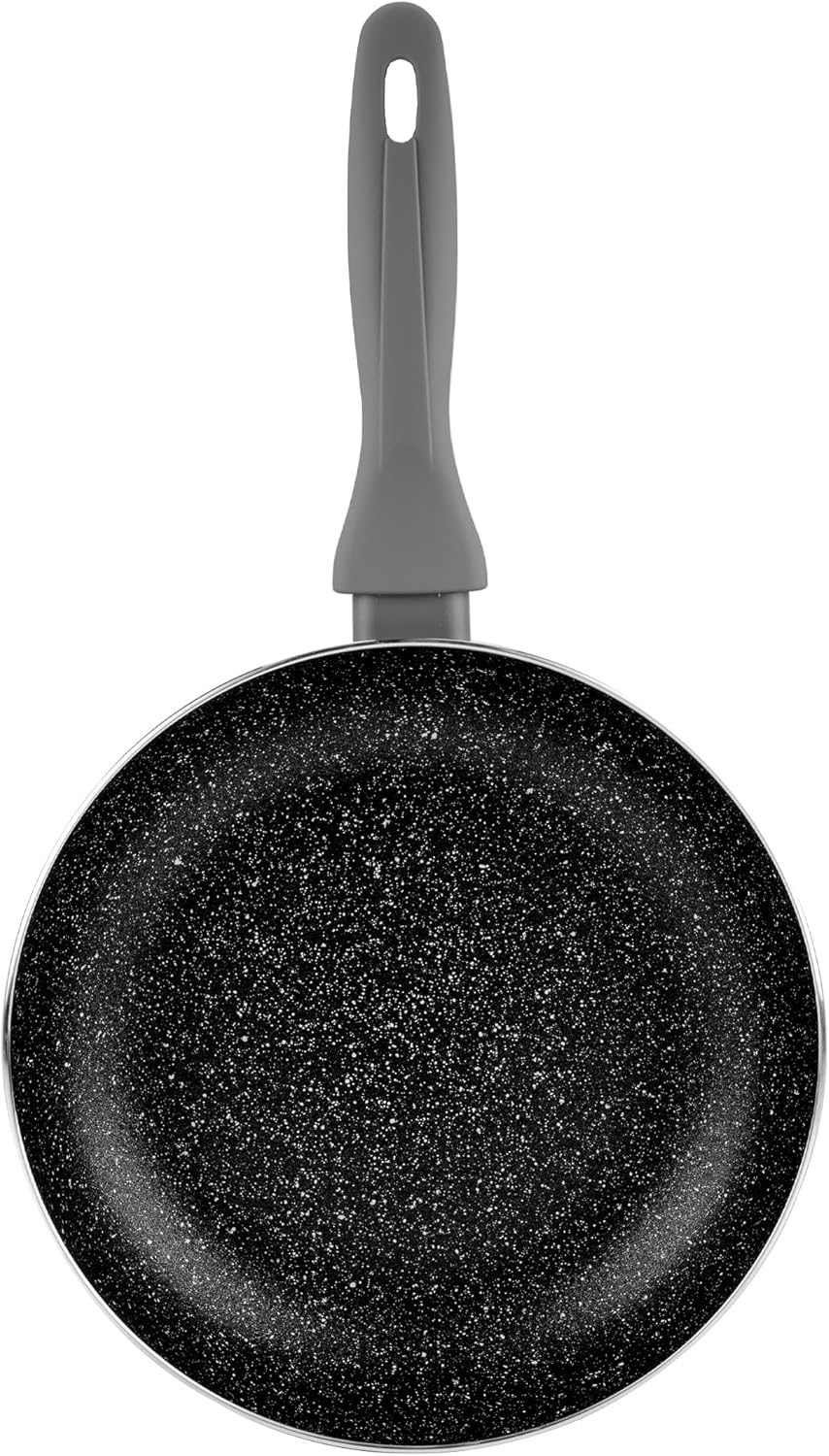 Pfannenset Induktion - 20+28 cm - Beschichtete Pfannen Set für alle Herdarten, auch induktionsherd -