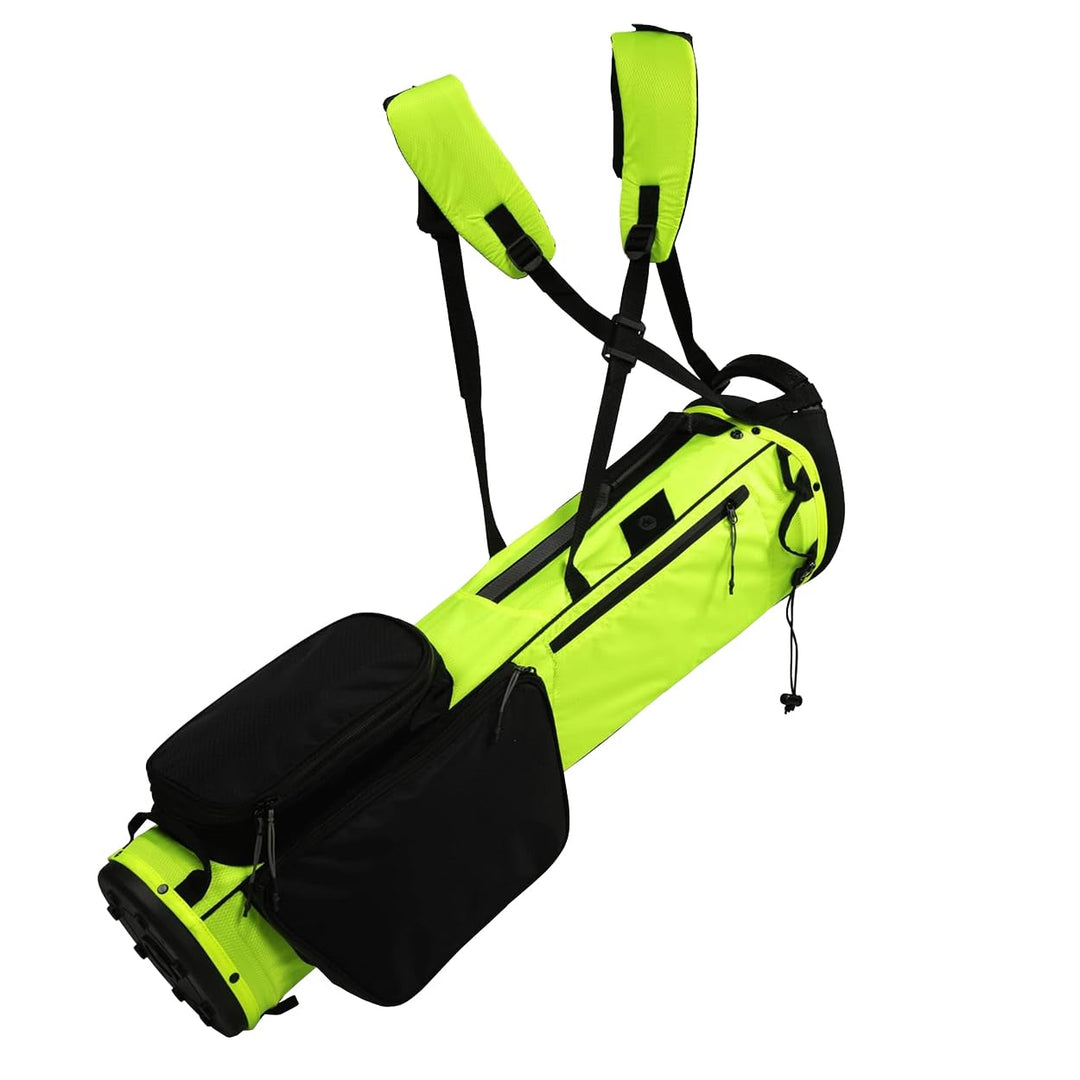 Sun Mountain Golf 2022 SLX Sunday Tragetasche Schwarze Atomic, Schwarze Atomic