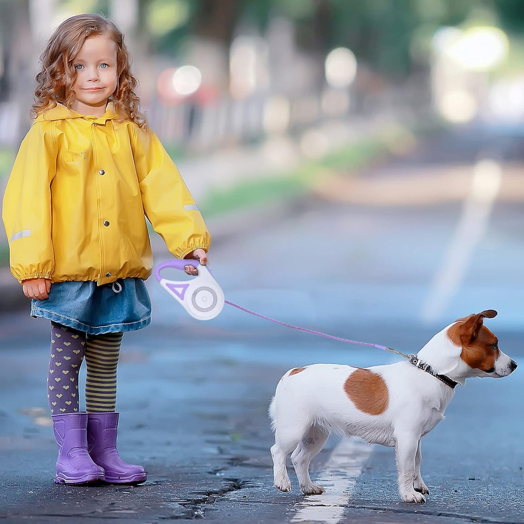 5 m Einziehbare Hundeleine,Strapazierfähige Hundeleine,Automatisch Ausziehbar, Für kleine,Mittelgros