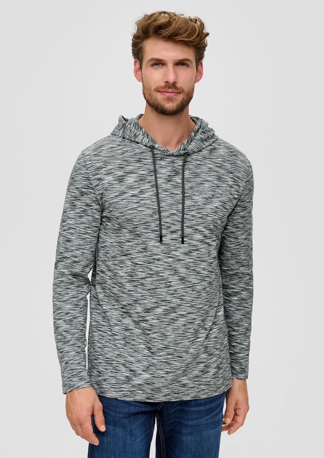 s.Oliver Hoodie mit Frontprint S Grün, S Grün