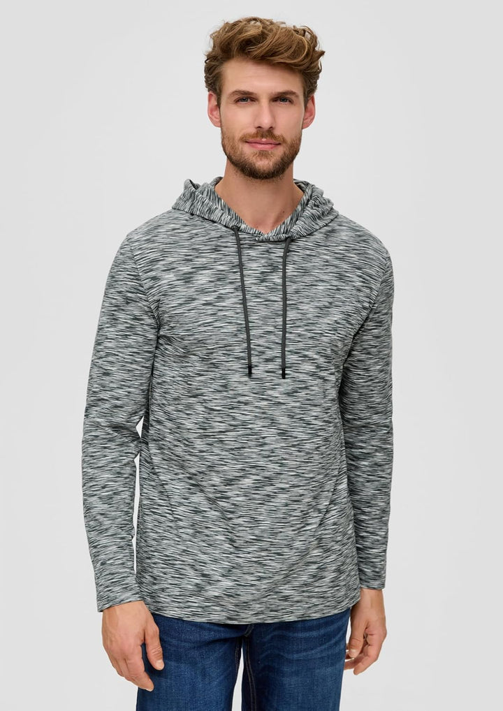 s.Oliver Hoodie mit Frontprint S Grün, S Grün