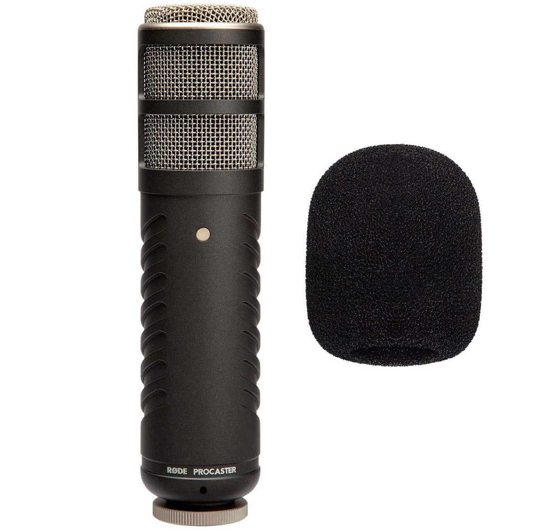 Rode Procaster Sprecher-Mikrofon + keepdrum WS02 Windschutz Procaster + keepdrum WS02 Windschutz, Pr