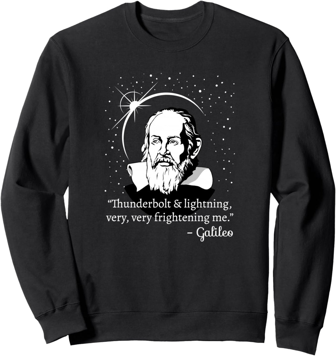 Thunderbolt and Lightning Galileo T-Shirt - Science Design Sweatshirt