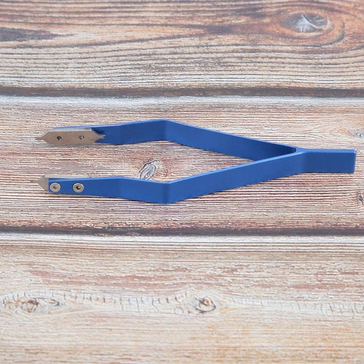 V-förmige Pinzette, Uhrenfedersteg Standardzange Federstegzange Metall Mit Feinen Gabelspitzen Uhren