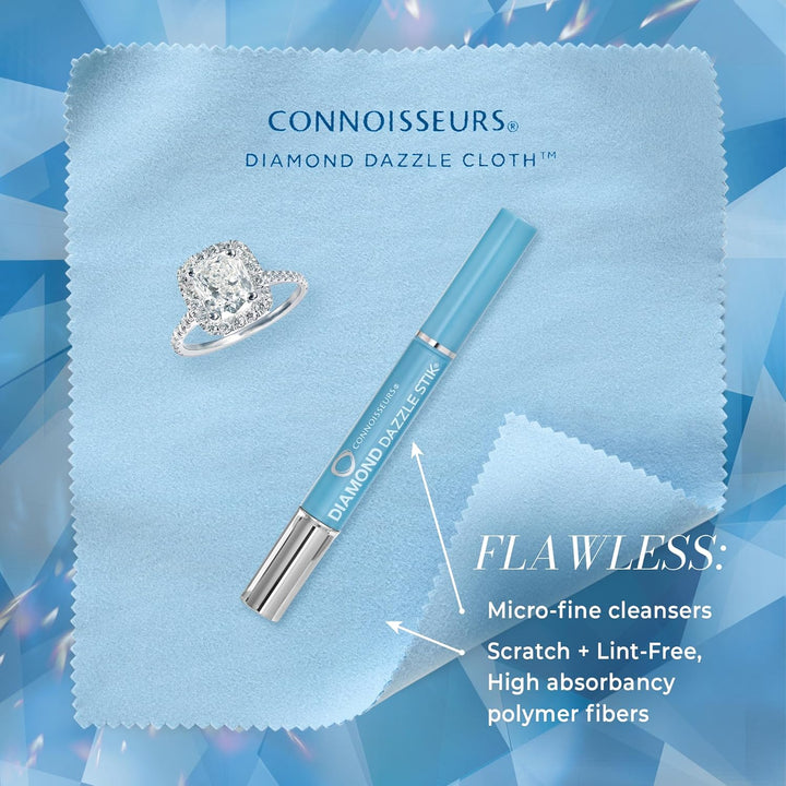 Connoisseurs Diamond Dazzle Stik | Reiniger Diamant Schmuck, Edelsteine Reinigungsstift für glänzend