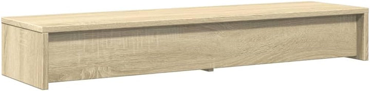 vidaXL Monitorständer mit Schubladen Sonoma-Eiche 100 x 27 x 15 cm Holzwerkstoff 100 x 27 x 15 cm So
