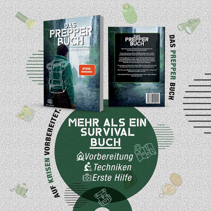 Das Prepper Buch für die perfekte Krisenvorsorge: Mehr als nur ein Survival Buch. Sei für den Ernstf