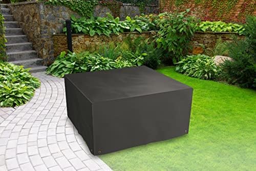 Bosmere Schutzhülle für 4 Sitzer Lounge Set Extra Large 4 Seat Cube Set Cover Anthrazit, Extra Large