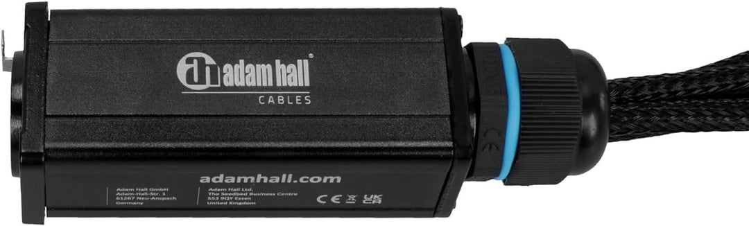 Adam Hall Cables 4 STAR CATBOX XM3 - Audio & DMX Adapter 3-Pol XLR Male x Cat.6a, Male