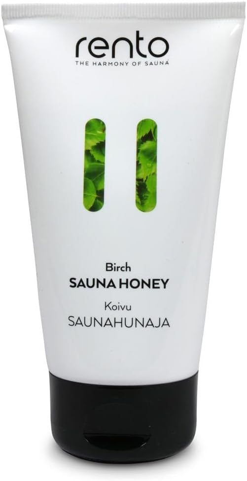 Rento Saunahonig-Creme 3er Set Blueberry Arctic Pine Birch - Feuchtigkeitsspendendes Exfoliant-Peeli