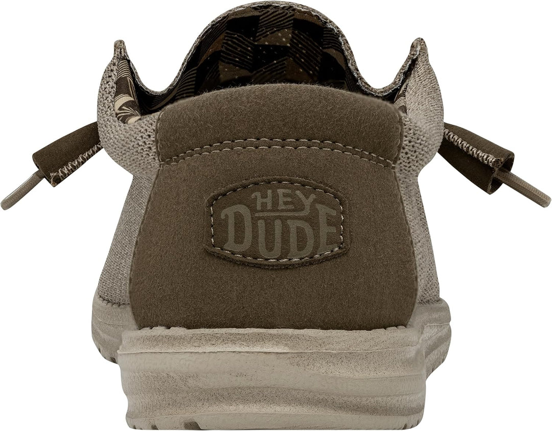 Hey Dude Herren Wally Sox Moc Toe Shoes 37 EU Beige, 37 EU Beige