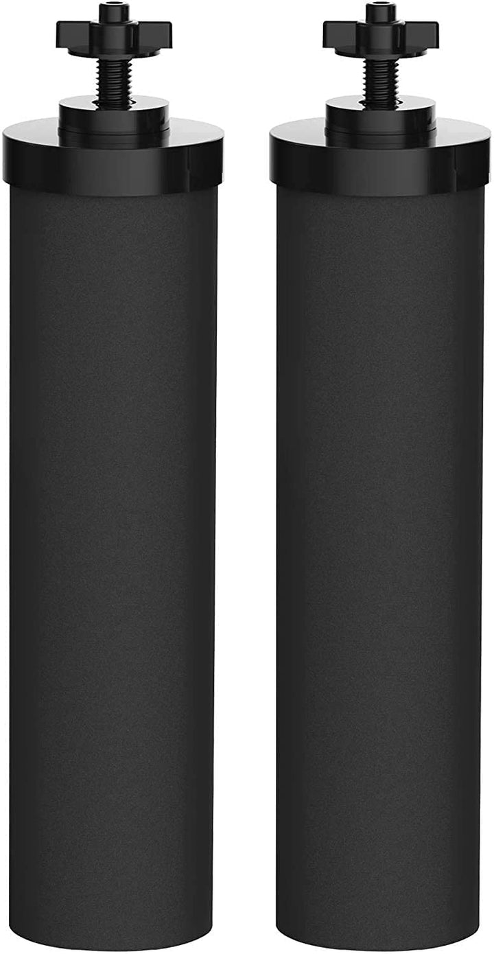 Purewell BB8-Schwarz Ersatz Reinigung Elements,2 Ersatzfilter für Wasseraufbereiter, kompatibel mit