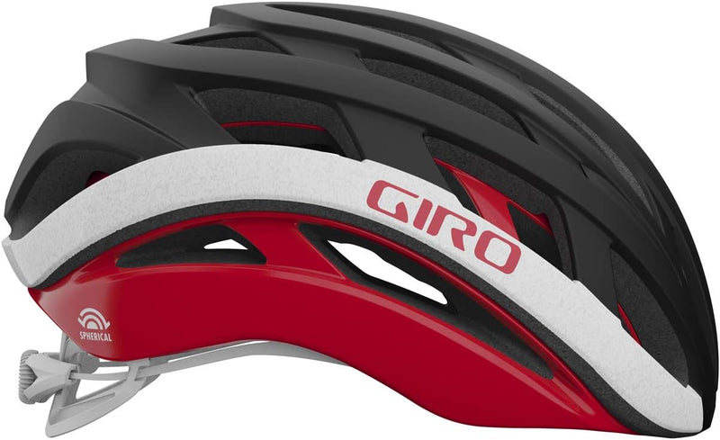 Giro Helios Spherical MIPS Rennrad Fahrrad Helm schwarz/rot 2024, M