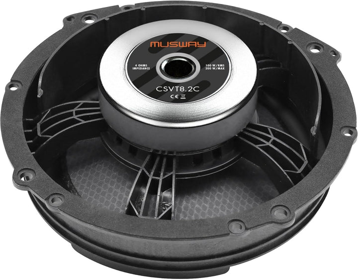 Musway CSVT8.2C | 20 cm (8') Fahrzeugspezifisches Lautsprecher System für Volkswagen T5 / T6 Vans