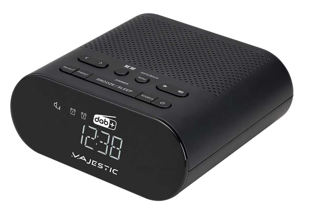 Radiowecker (Rs-116dab) Radio Dab+FM, USB mit 2 Alarmen