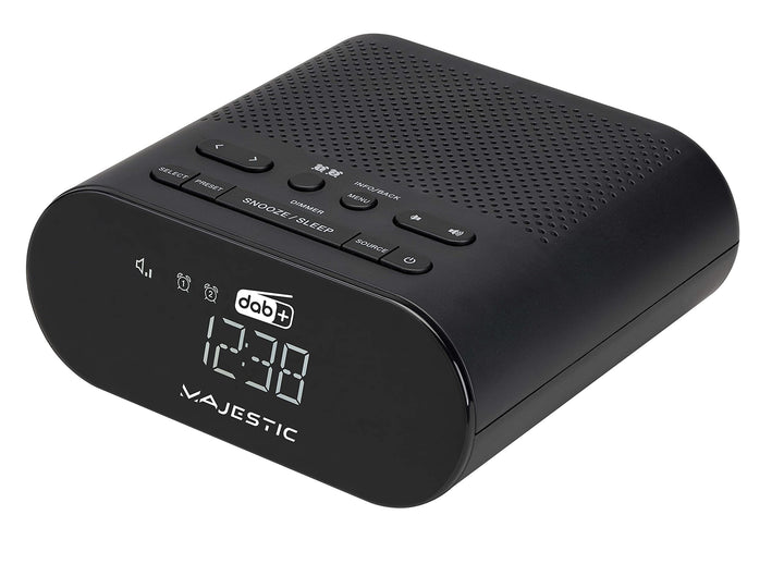 Radiowecker (Rs-116dab) Radio Dab+FM, USB mit 2 Alarmen