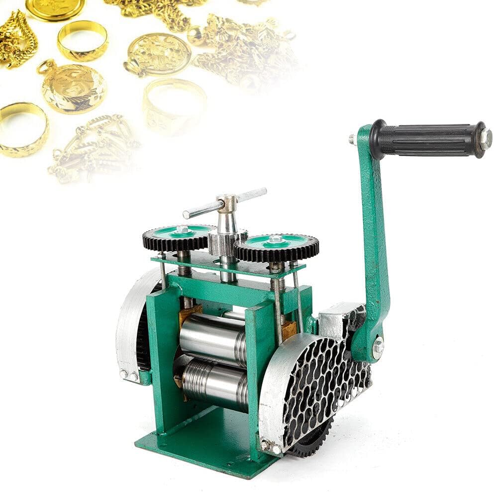 Schmuck Tablettierungs Kombinationswalzwerk 85mm Manuelle Walzwerk Kombination Manuell Tablettierung