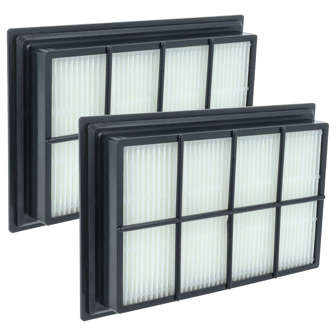 vhbw 2x Staubsaugerfilter Ersatz für Kärcher 2.860-229.0 für Staubsauger | HEPA-Filter Schwarz Weiss