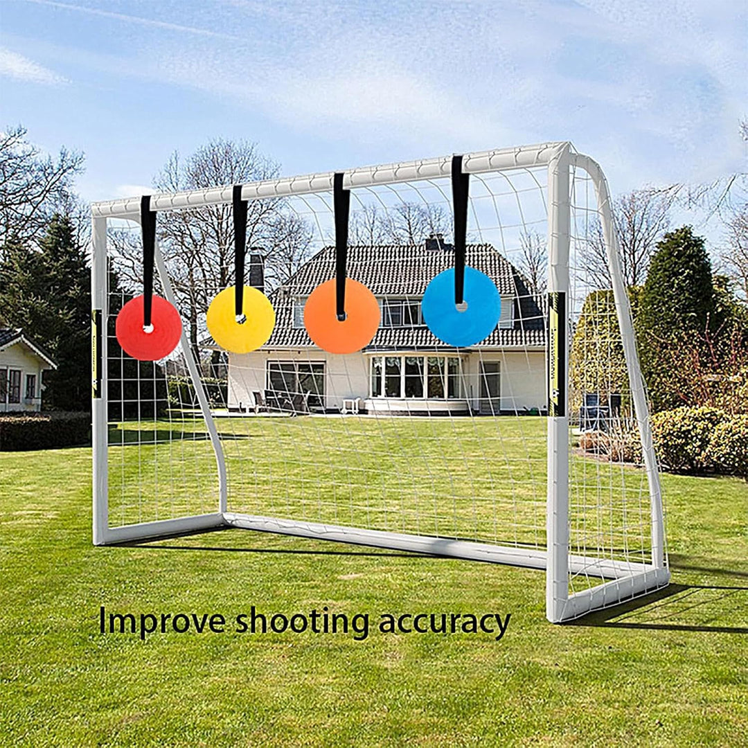 Fussball-Trainingsziel, verstellbares Wurfziel, Übungsziele, verbesserte Trefferrate, Fussball-Train