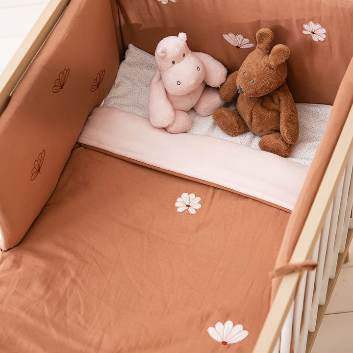 Nattou Grosse Kuscheldecke für Babys aus 100% Baumwolle (Musselin) und Polyester, 135 x 100 cm, Susi