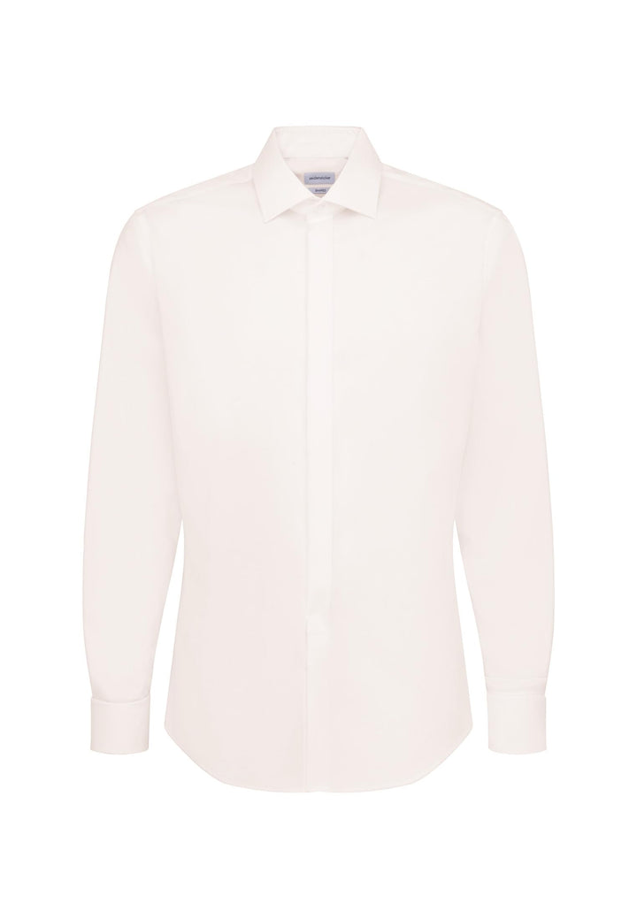 Seidensticker Herren Men Shaped Gala Businesshemd 37 Ecru(245270), 37 Ecru(245270)