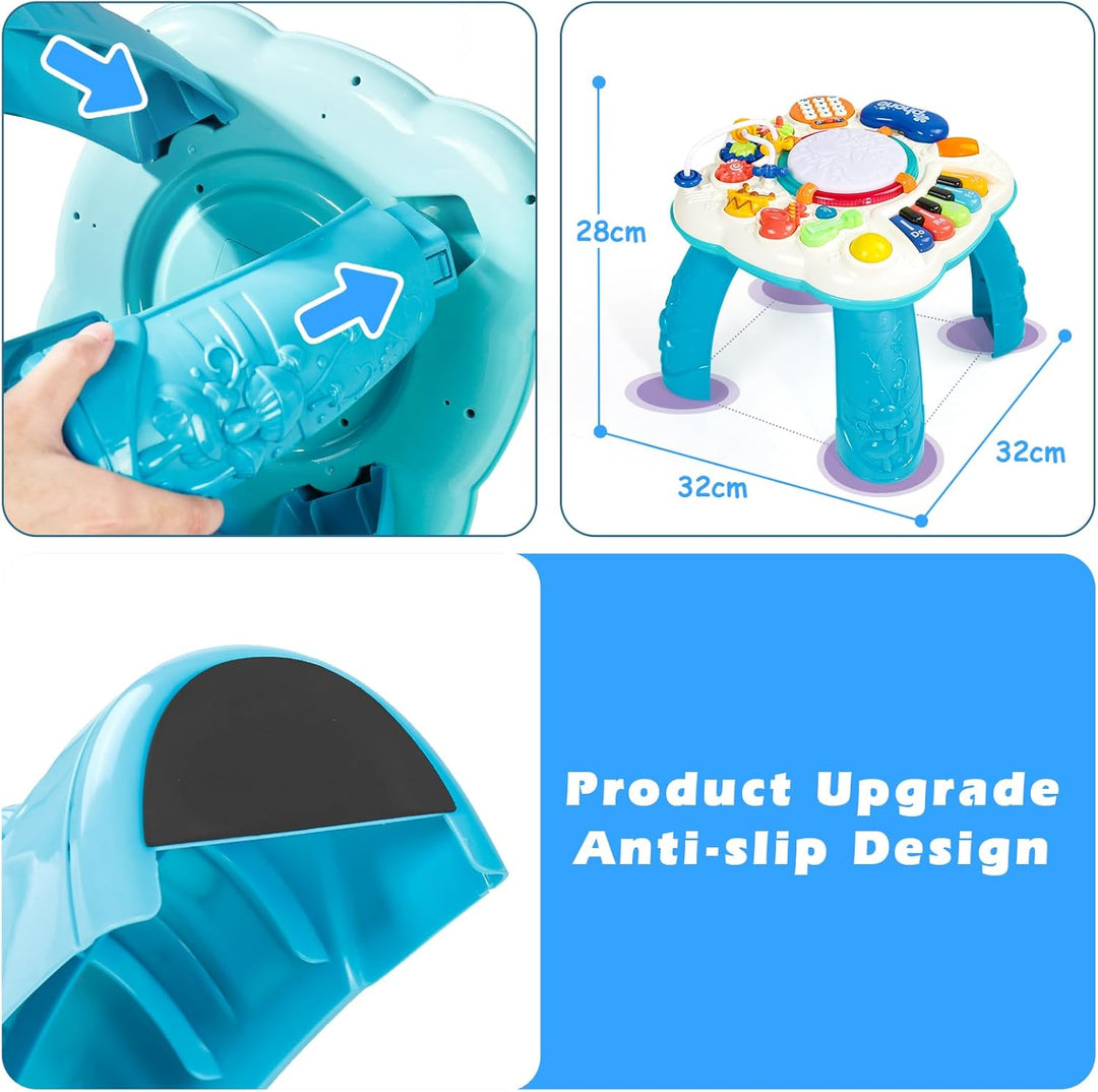 Spielzeug ab 1 Jahr - Spieltisch Kinderspielzeug ab 1 Jahr mit Licht Musik Baby Spielzeug ab 1 Jahre