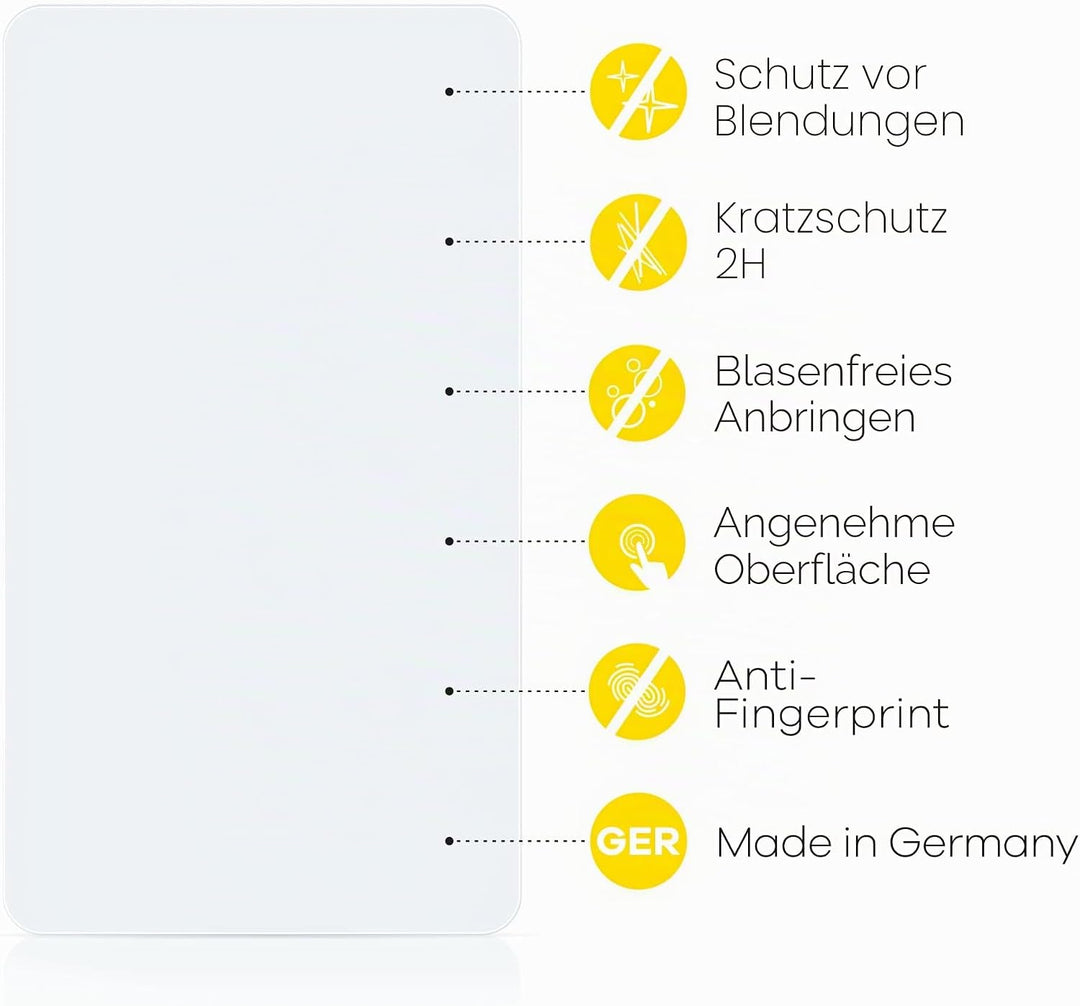 upscreen 27" Entspiegelungs-Schutzfolie für 27,0 Zoll Standardgrössen (68.7 cm) [598 x 336 mm, 16:9]