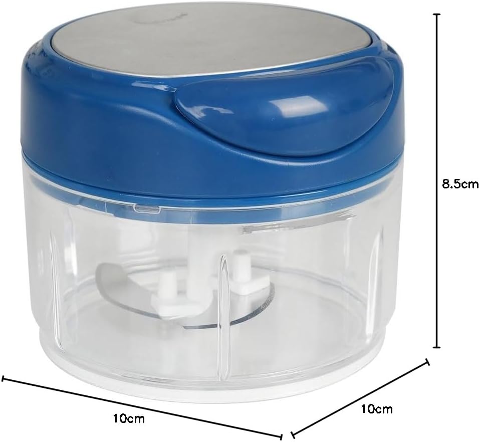 MASTRAD - Manueller Mini-Zerkleinerer – 30 Sekunden – 170 ml – Hacken, Schneiden und Mixen – Zwiebel