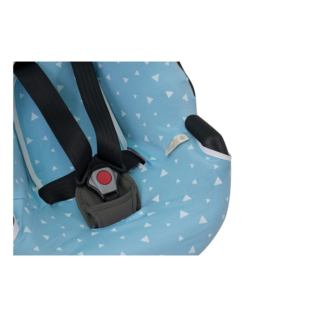 JYOKO Kids Bezug Kompatibel mit BeSafe iZi Go (Blue Sparkles), Blue Sparkles