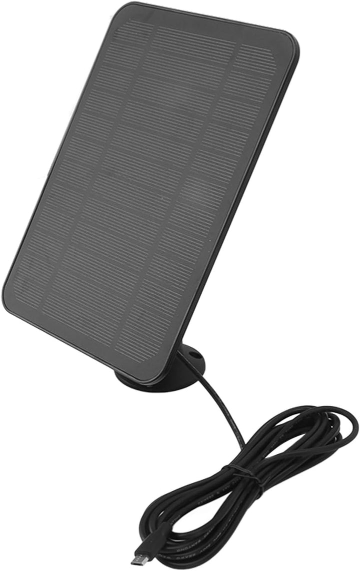 4W 5V Solarpanel Outdoor-Solarladegerät mit 360 Grad Verstellbarer Halterung IP65 Wasserdicht für Bl