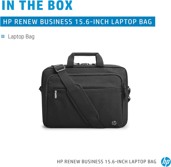 HP Renew Business 15,6 Zoll Laptop-Tasche, Schwarz